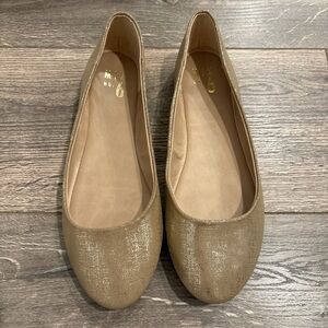 Mix No. 6 Gold Women's Flats